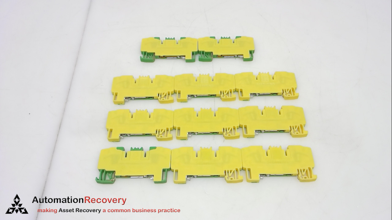 SIEMENS 8WA2 011-1PG20  TERMINAL BLOCK, 28-12AWG, 4MM2, NEW* #248971