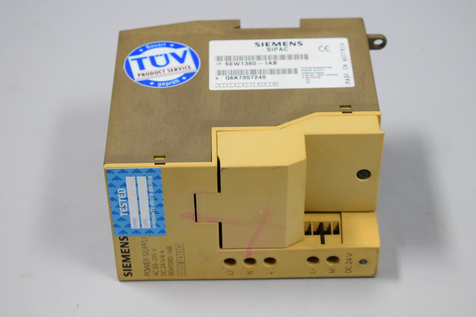 USED SIEMENS 6EW1380-1AB [24 MONTHS WARRANTY]