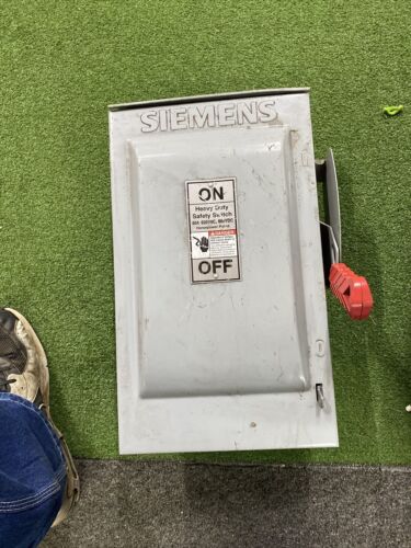 Siemens HF362R 60A Heavy Duty Safety Switch