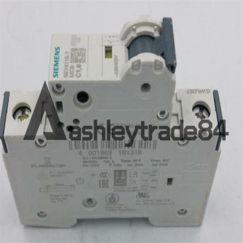 1PCS NEW Siemens 5SY4115-7 circuit breaker