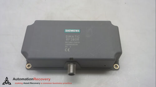 SIEMENS 6GT2801-3AB10, SIMATIC RF300 READER W/ INTEGRATED ANTENNA #264932