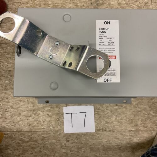 ITE SIEMENS BOS14353-J 100 AMP 600 VOLT Switch Plug- ECS
