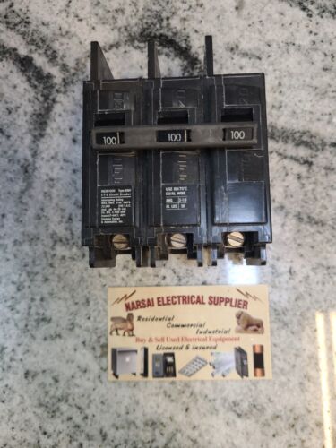  ITE SIEMENS BQ3B100H / BQ-3B100H 3 POLE 100A 22kA 240V 3PH(48Dwall)