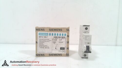 SIEMENS 5SY4105-7, SENTRON MINIATURE CIRCUIT BREAKER, NEW #327236
