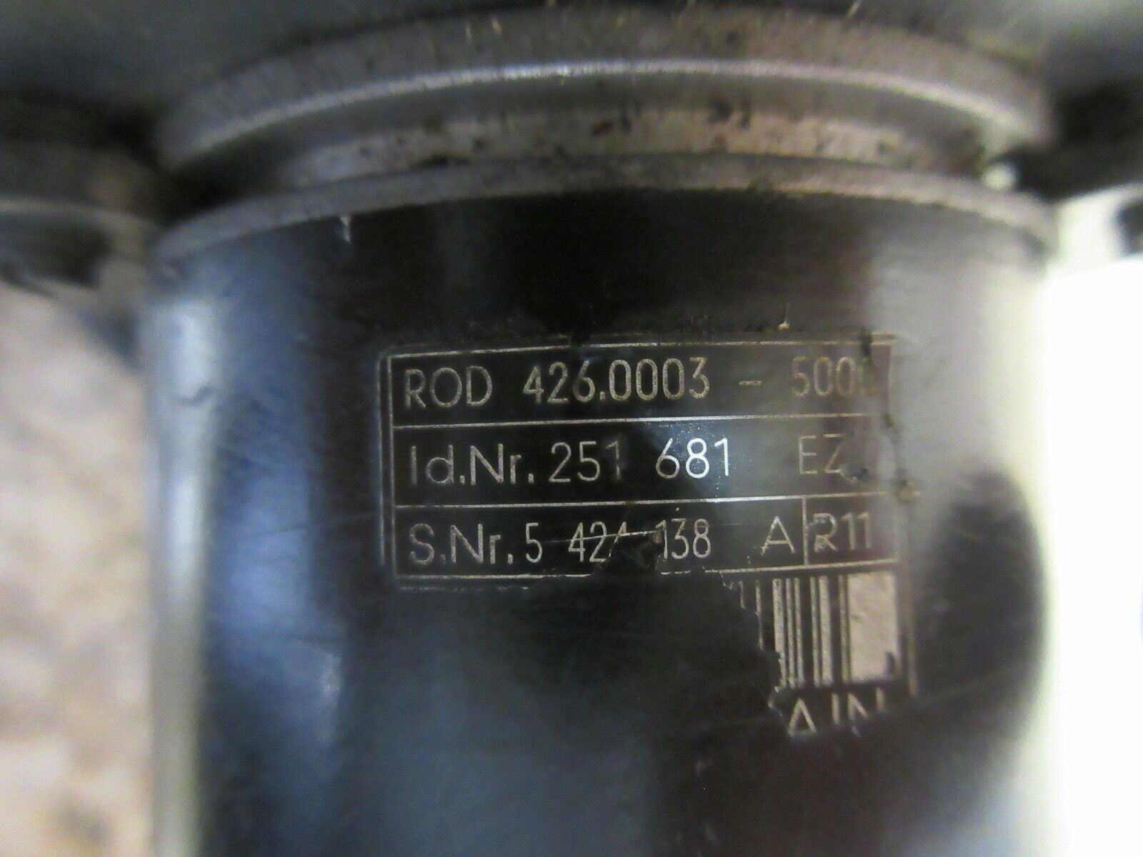 SIEMENS MOTOR ENCODER ONLY ROD 426.0003-5000 ID.NR.251 681 EZ WARRANTY