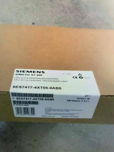 1PC New Siemens 6ES7 417-4XT05-0AB0 6ES7417-4XT05-0AB0