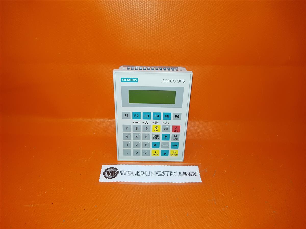 Siemens 6AV3505-1FB12 Operator Panel OP5-A2