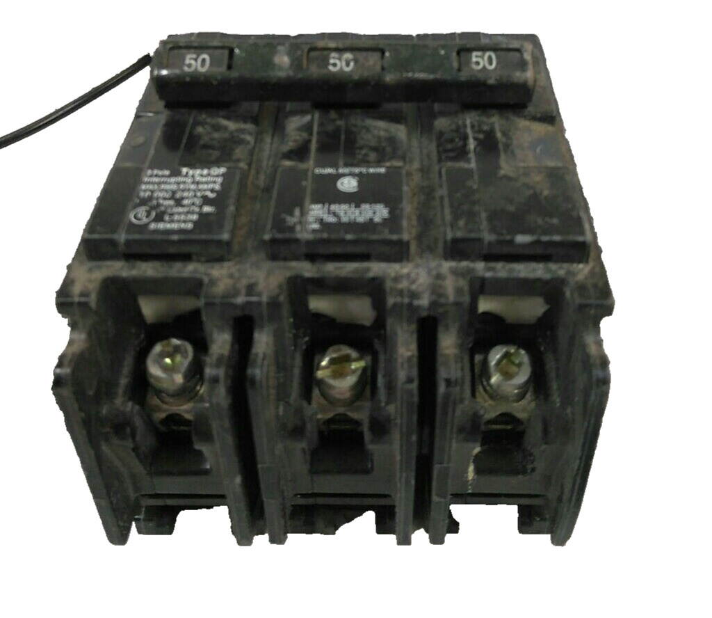 Siemens ITE /BREAKER/ Q350  / 3 p / 50A/ 120-240VAC/ Plug in / TYPE QP/NEW(L195