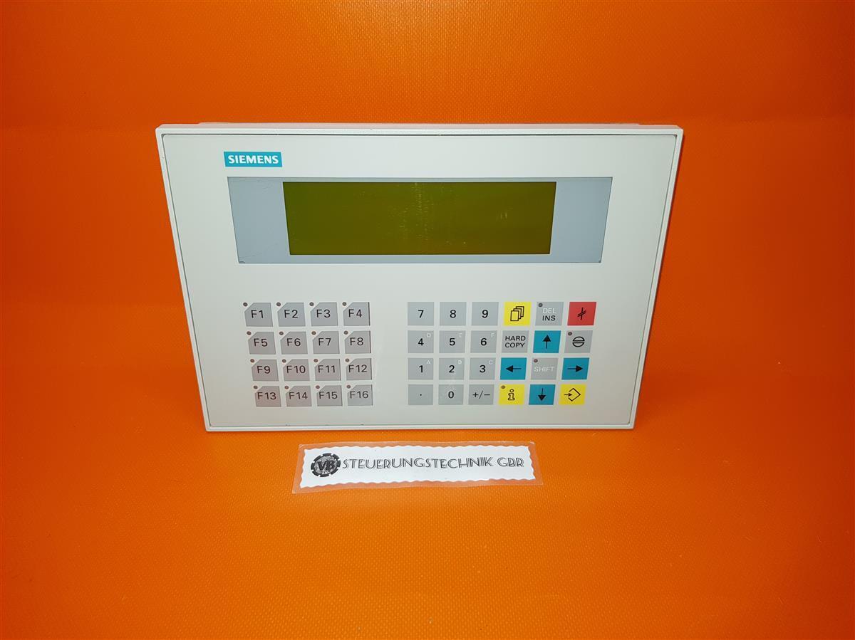 Siemens Operator Panel OP15-B 6AV3515-1MA00 / E- 4