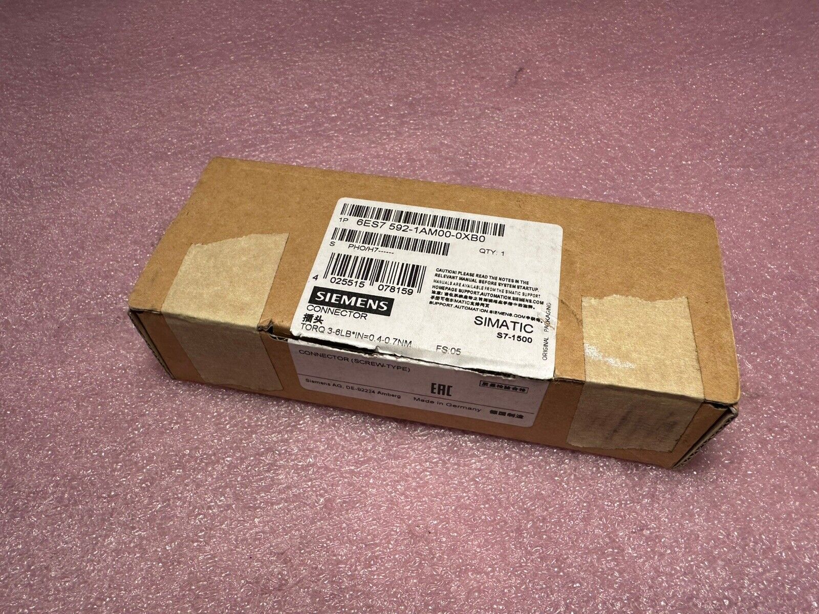 SIEMENS 592-1AM00-0XB0
