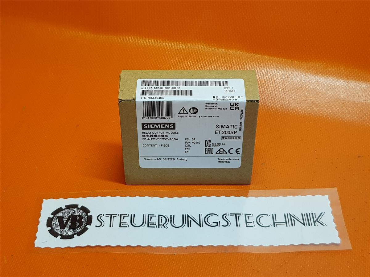 Siemens 6ES7 132-6HD01-0BB1 Relay Output Module