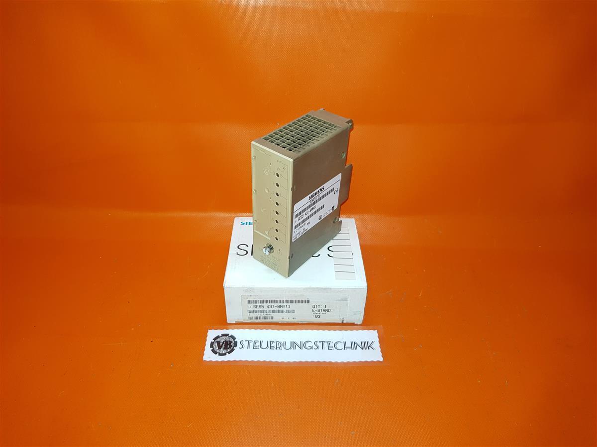 Siemens 6ES5 431-8MA11 / *E: 03 Digital Input Module