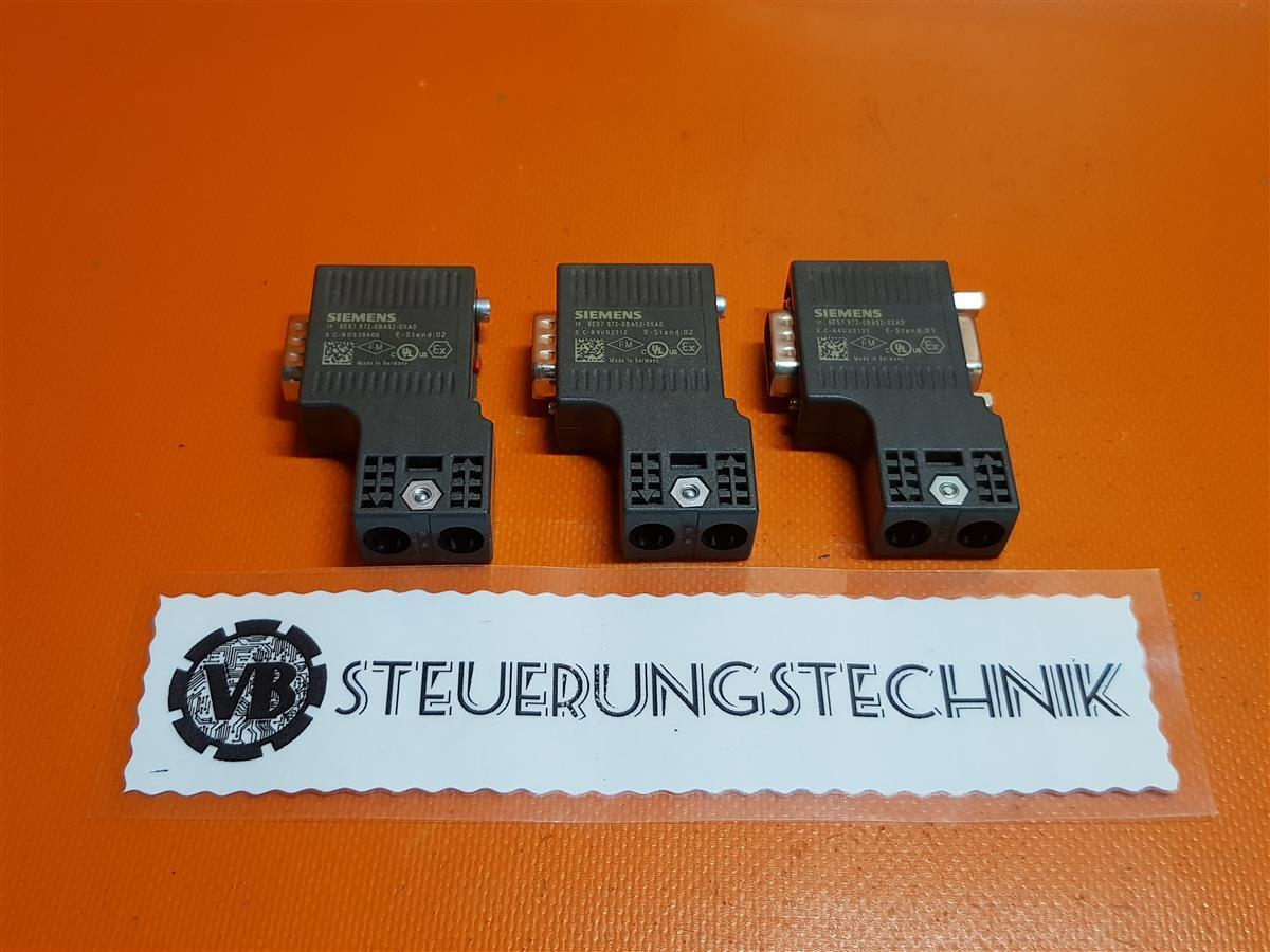 3 x Siemens 6ES7 972-0BA52-0XA0 / E-Stand 02 / Profibus
