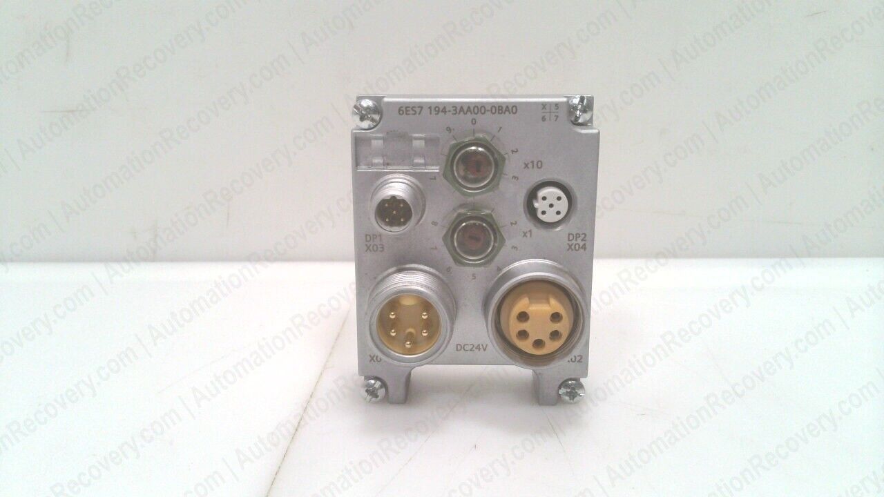SIEMENS 6ES7194-3AA00-0BA0, SIMATIC DP CONNECTION BLOCK #316386