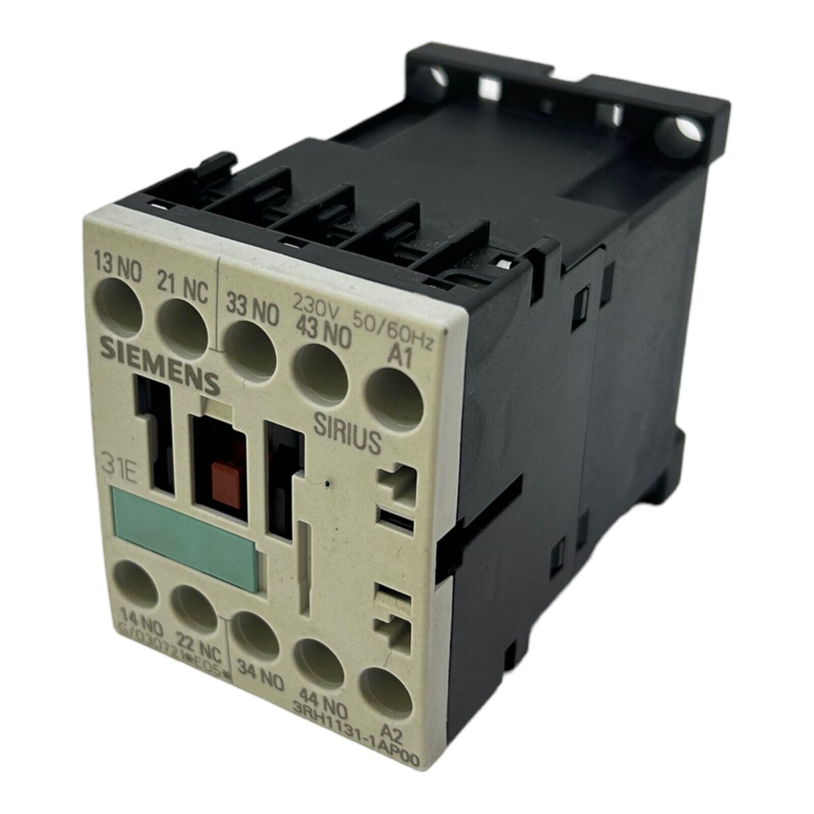 Siemens 3RH1131-1AP00 Auxiliary Contactor 230V 6A Siemens Auxiliary Contactor