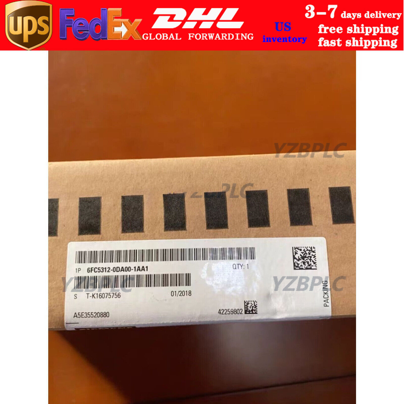 New Siemens 6FC5312-0DA00-0AA1  SINUMERIK operator panel 6FC5 312-0DA00-0AA1