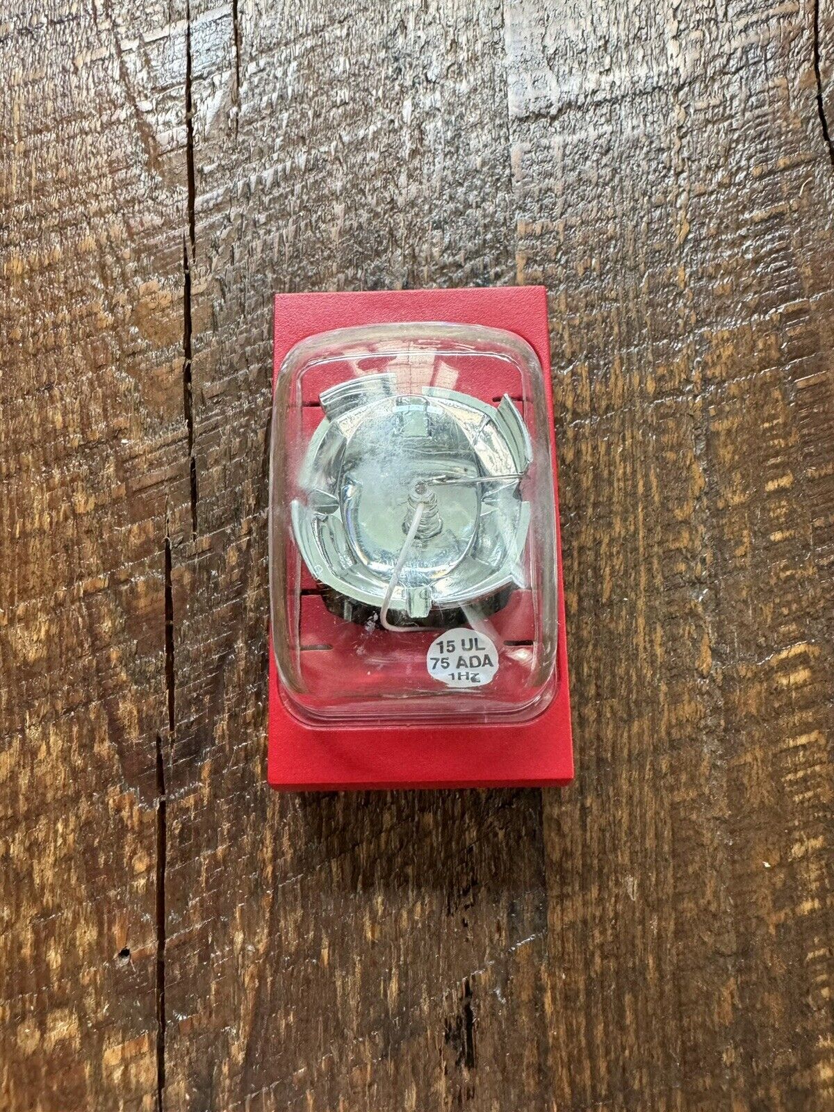 Siemens Fire Alarm S-LP25-S110 Speaker Strobe Center Piece Red