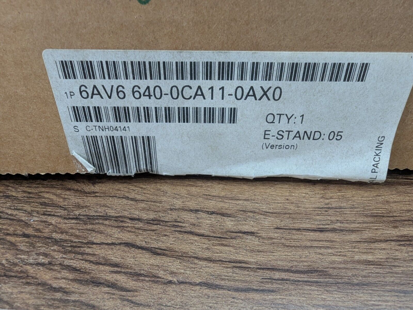 Siemens 6AV6 640-0CA11-0AX0 Simatic HMI