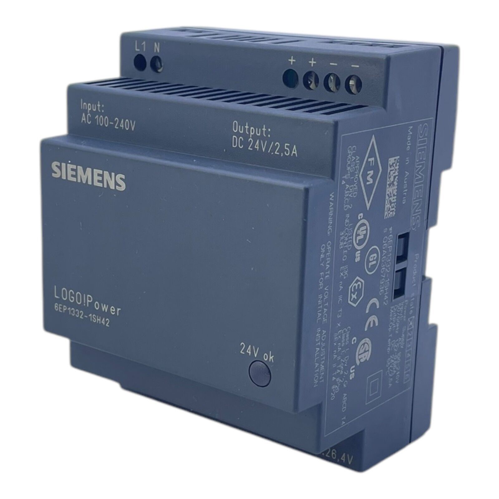Siemens 6EP1332-1SH42 LOGO!POWER Power Supply 6EP1332-1SH42 LOGO!POWER 6EP133