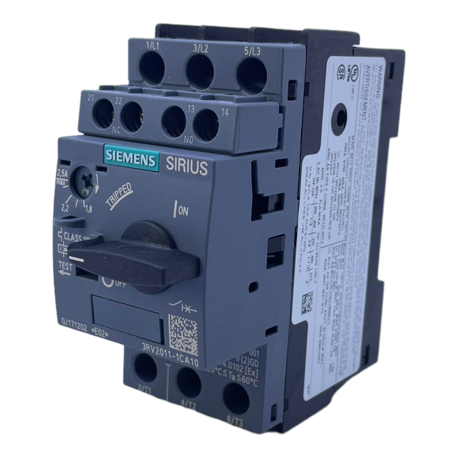 Siemens 3RV2011-1CA10 Circuit Breaker for Industrial Use