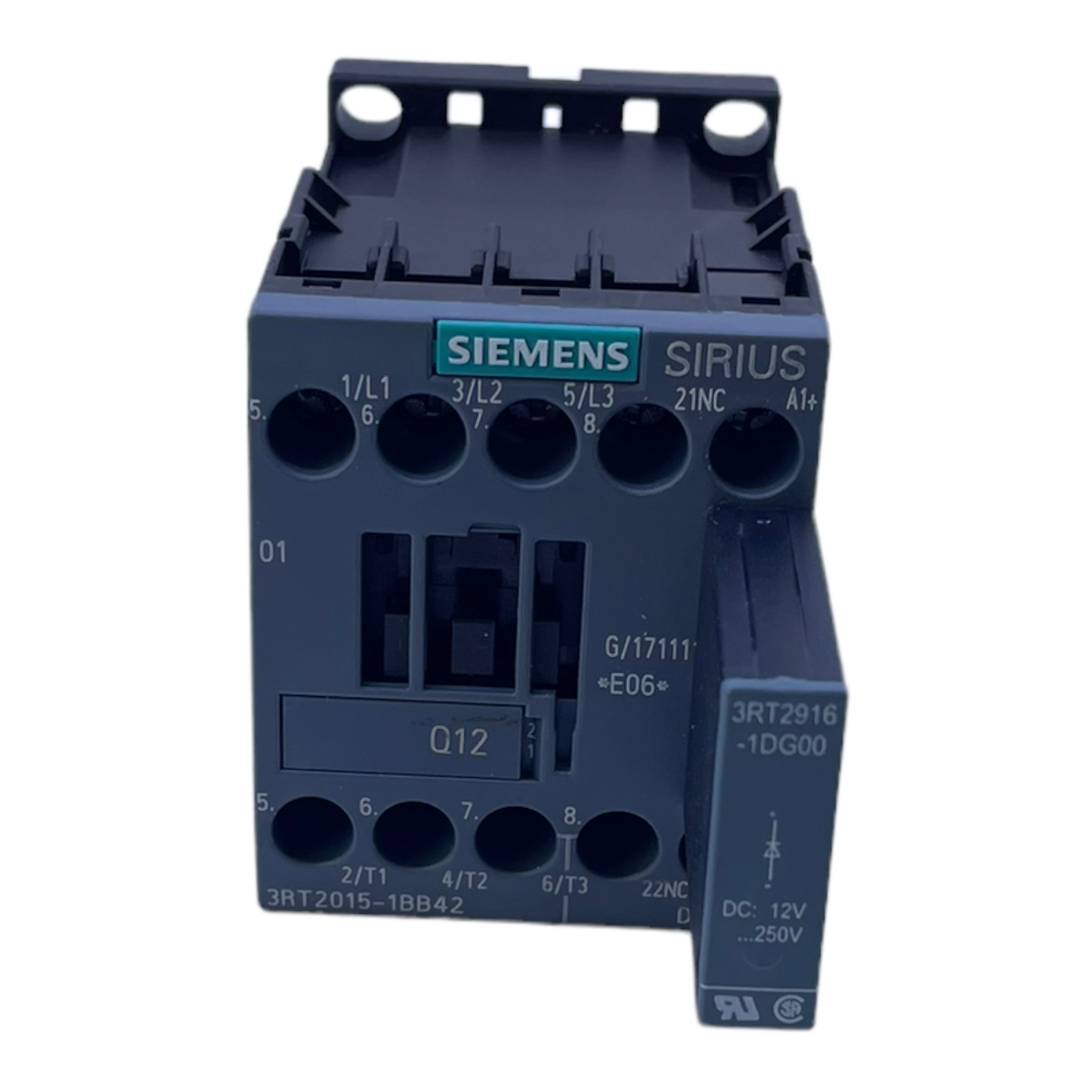 Siemens 3RT2015-1BB42 Power Contactor DC 24V Circuit Breaker 3RT2015-1BB42