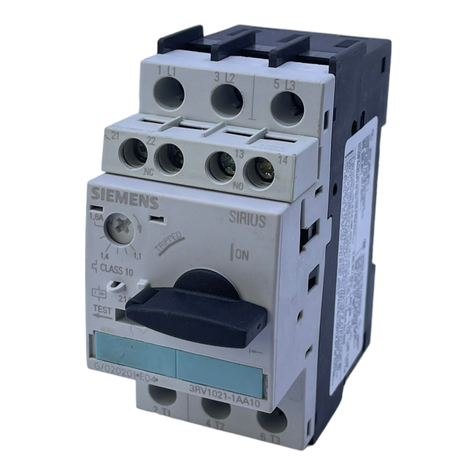 Siemens 3RV1021-1AA10 Circuit Breaker for Industrial Use 50/60Hz