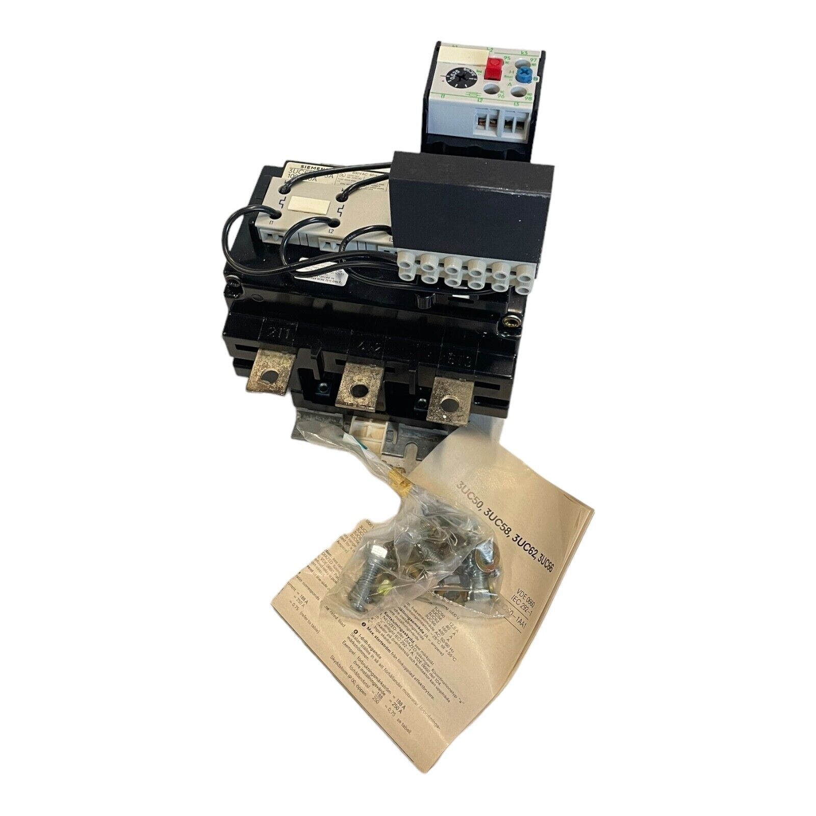 Siemens 3UC6200-3A 100-160A Circuit Breaker for Industrial Use Contactor