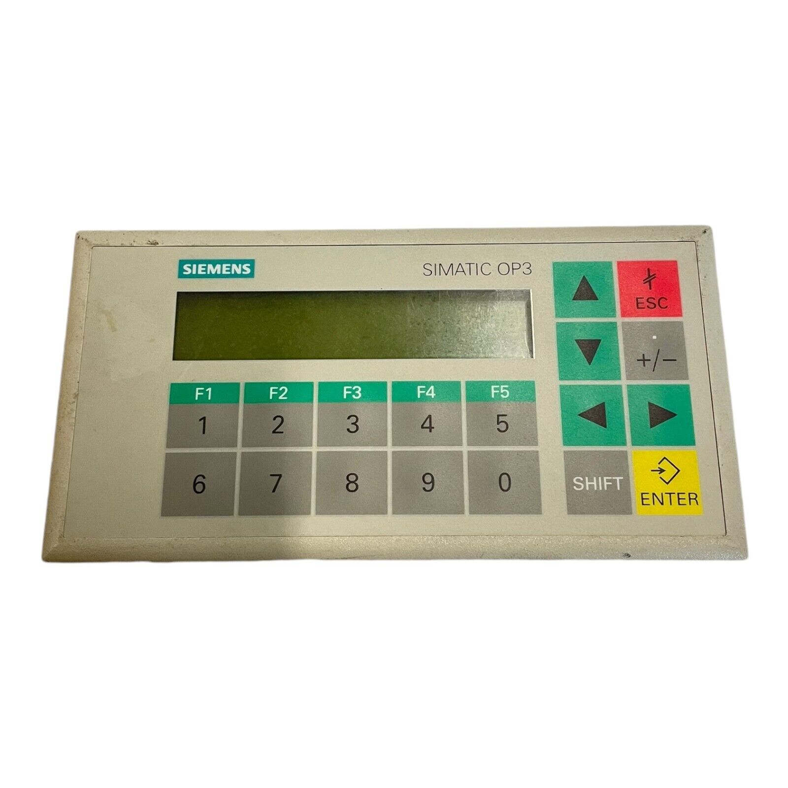 Siemens 6AV3503-1DB10 Industrial Control Panel OP3 6AV3503-1DB10 S5