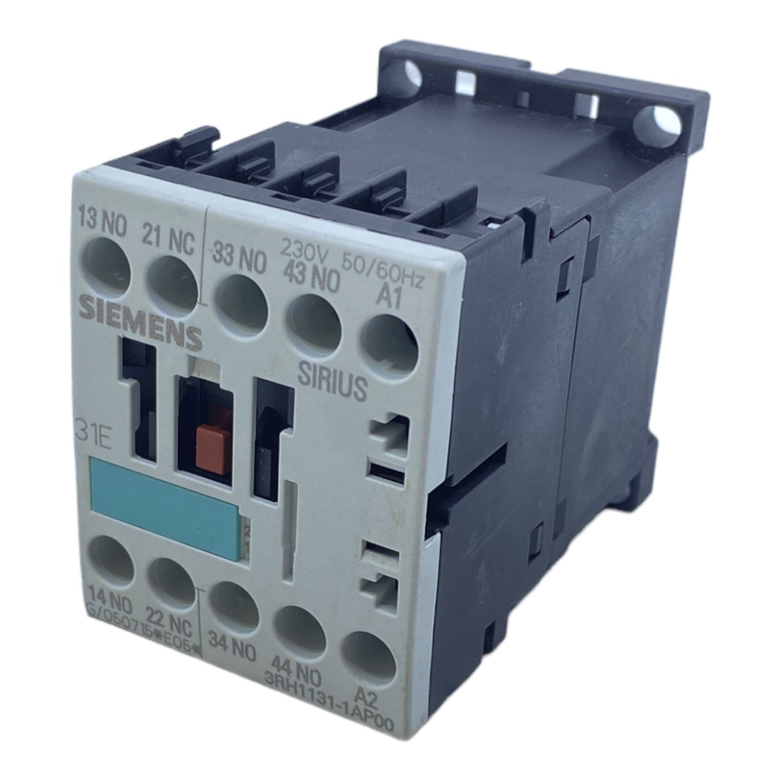 Siemens 3RH1131-1AP00 auxiliary contactor 230V AC 50/60Hz 3S+1Ö Siemens 3RH1131-1AP00 23