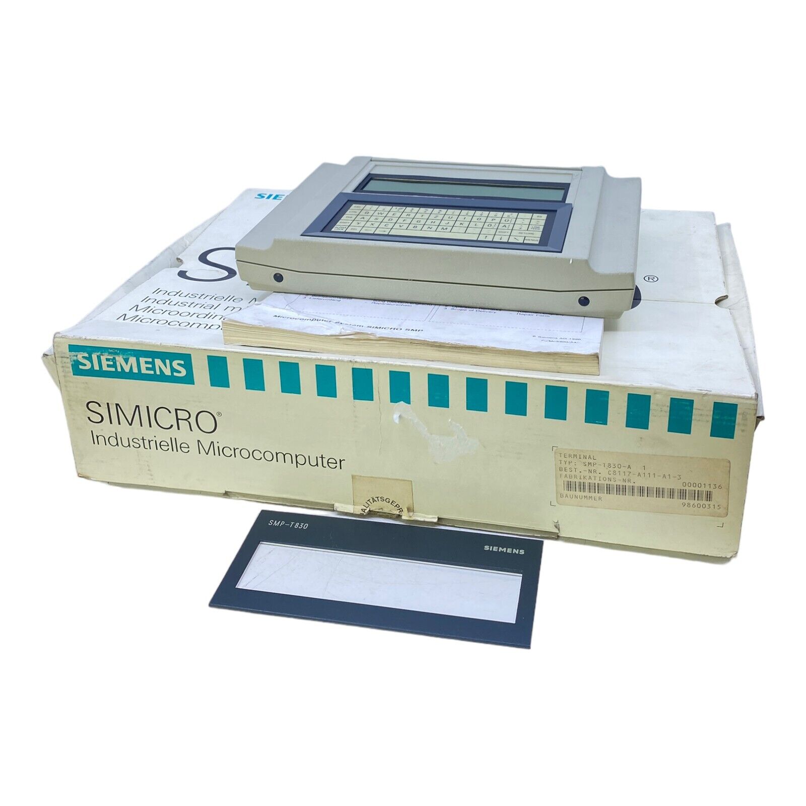 Siemens SMP-T830-A1 Terminal 12...15V 1.2VA