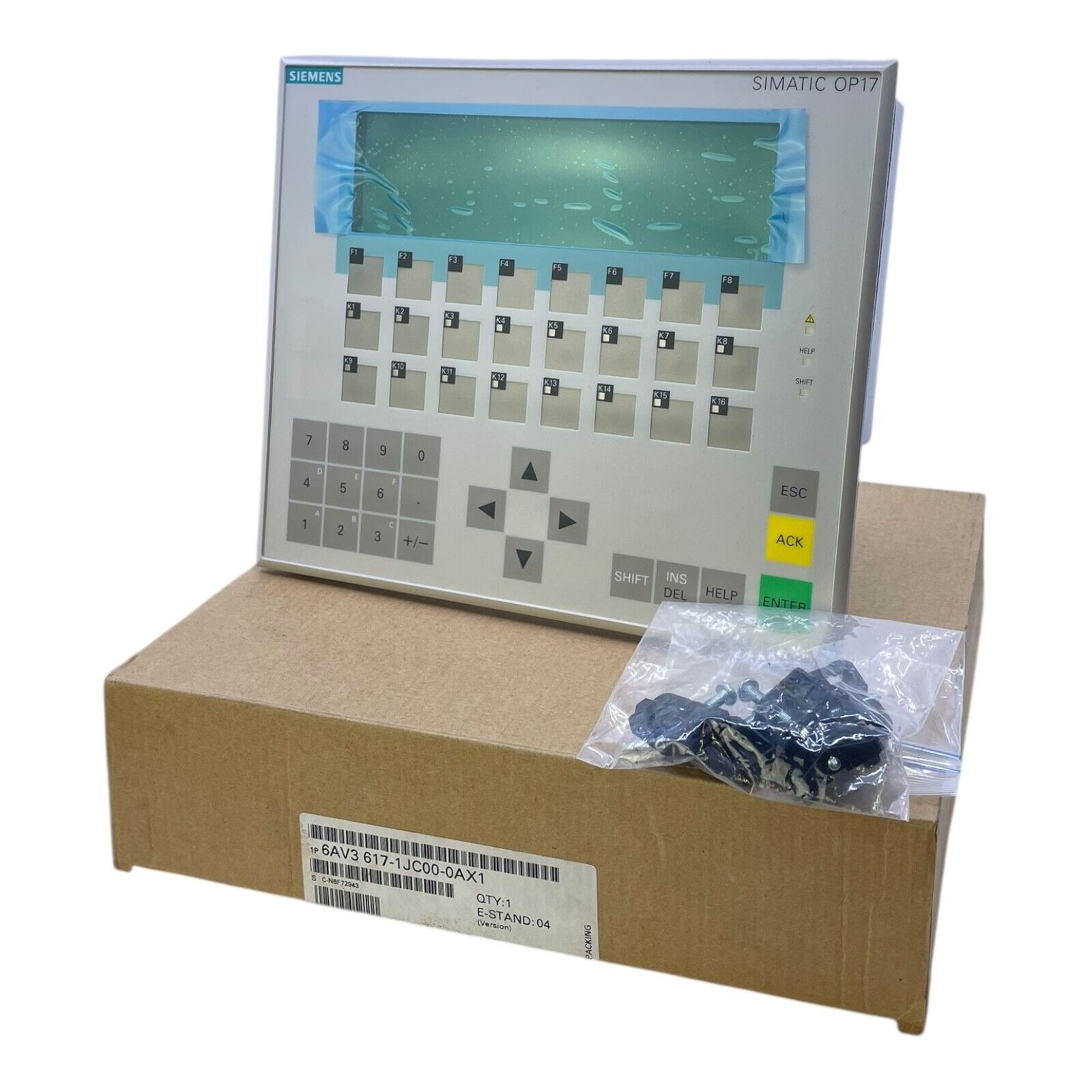 Siemens 6AV3617-1JC00-0AX1 Operator Panel