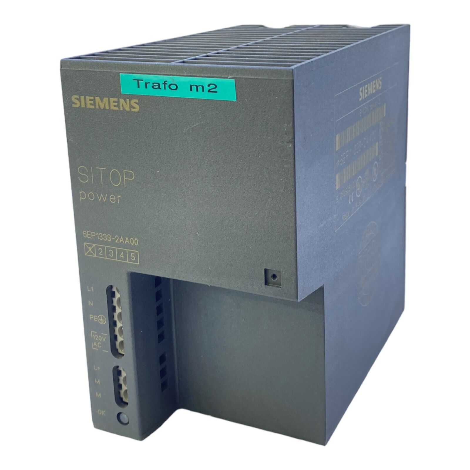 Siemens 6EP1333-2AA00 Power Supply 50/60 Hz 230/120V 1.3/2.2A