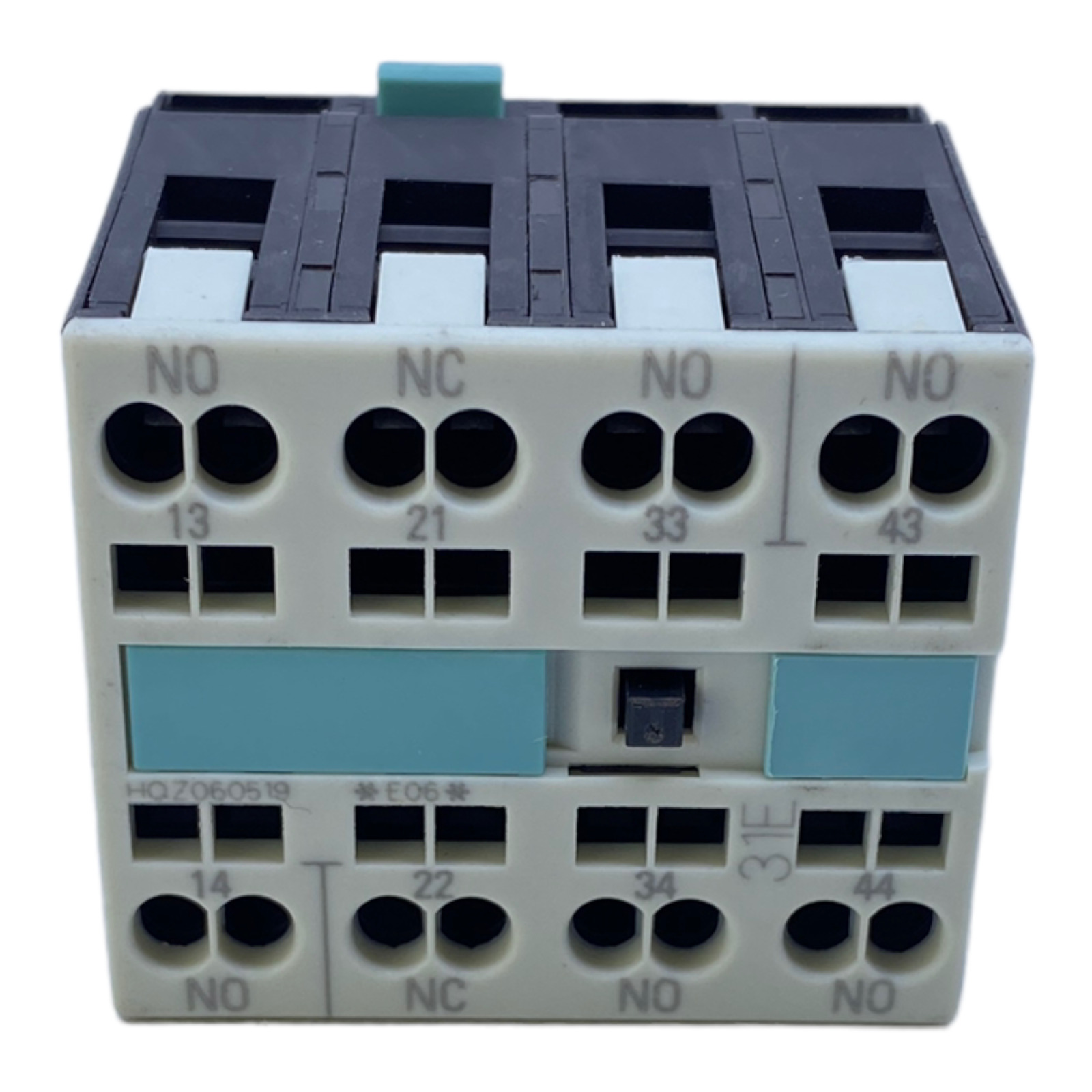 Siemens 3RH1921-2HA31 Auxiliary Switch Block for Industrial Use 4-Pole 10A 240V