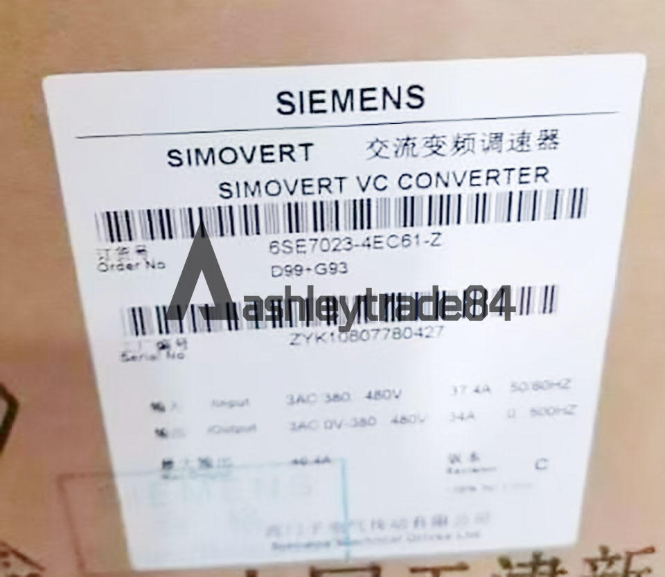 1PCS New SIEMENS Main Drive 6SE7023-4EC61-Z