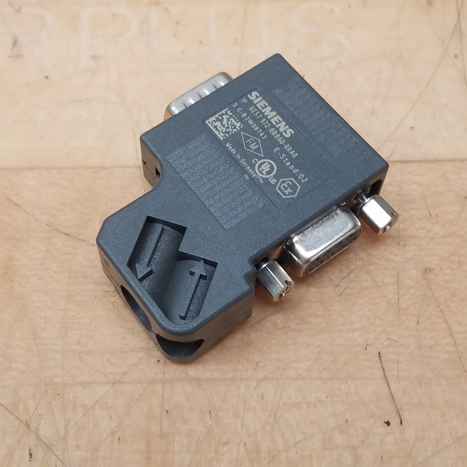 Siemens 6ES7 972-0BB60-0XA0 SIMATIC Bus Connector, Profibus DP - USED