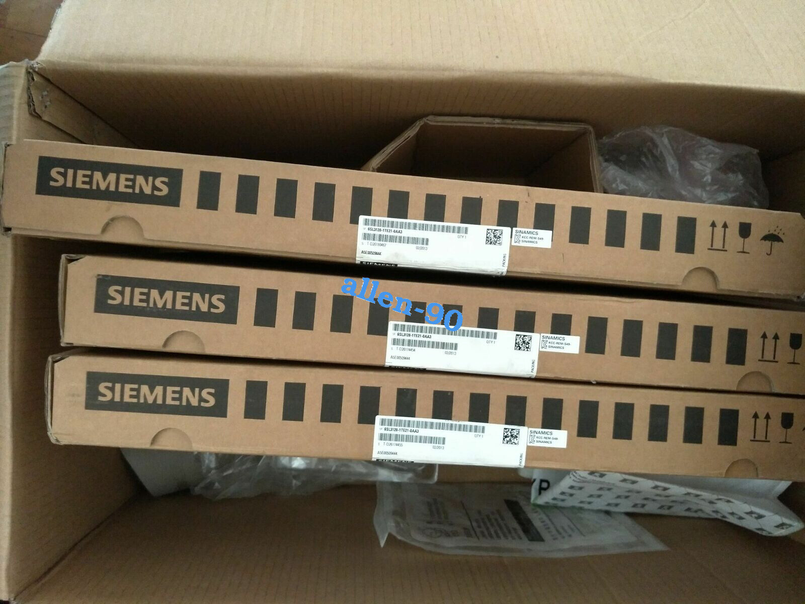 Siemens 6SL3120-1TE21-0AA3 Single Motor Module NEW shipping PLC UPS