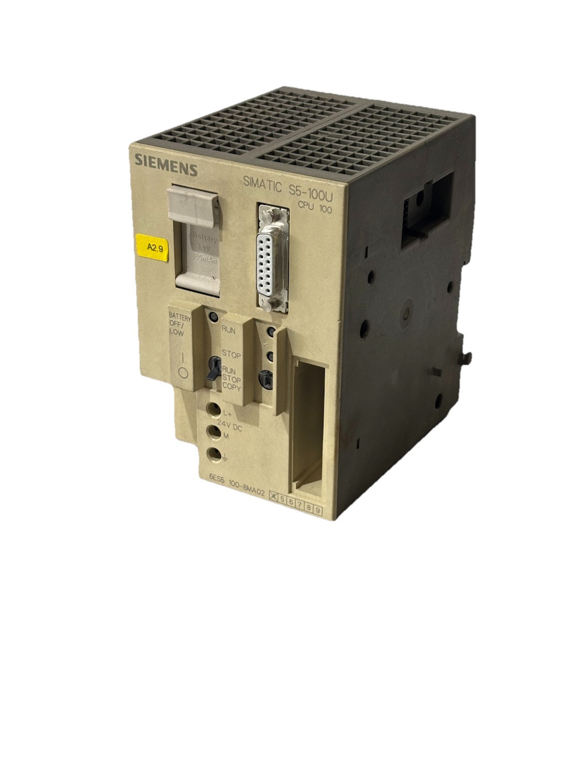 Siemens Simatic S5 6ES5 100-8MA02 S5-95U E-Stand: 04