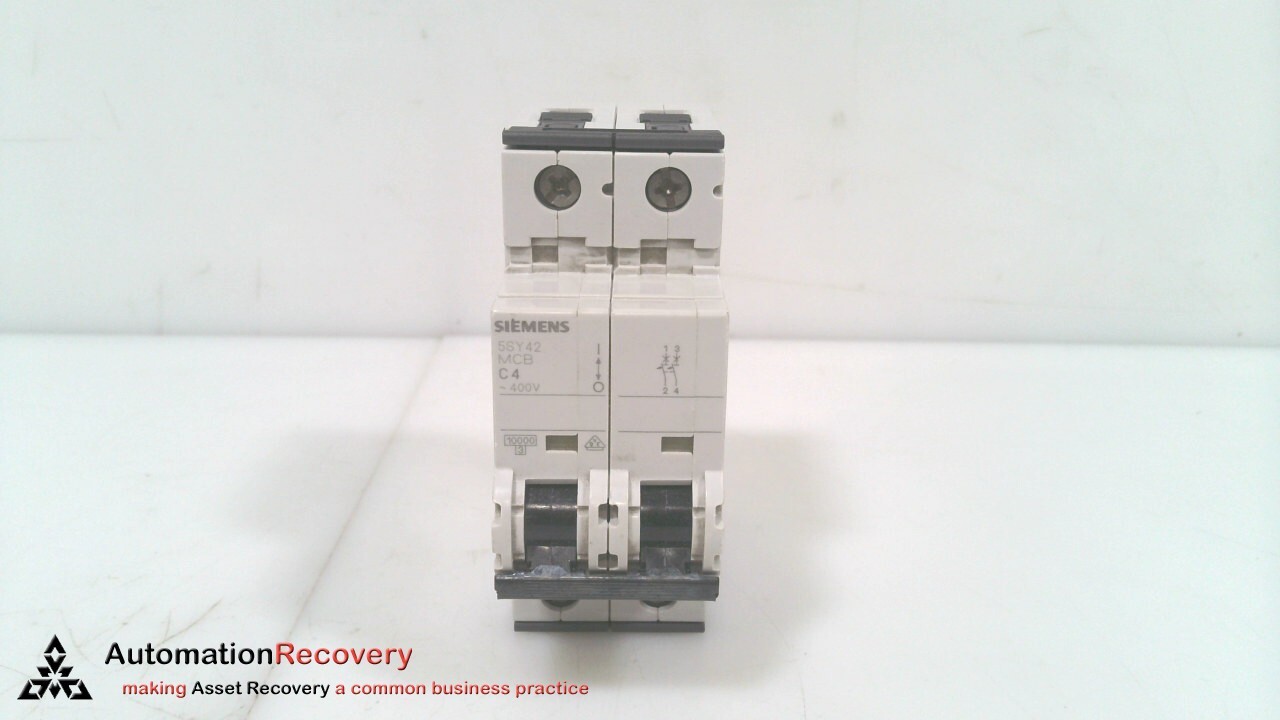 SIEMENS 5SY4204-7, SENTRON MINIATURE CIRCUIT BREAKER, NEW* #327270