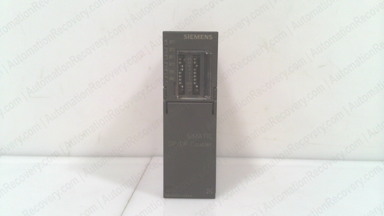 SIEMENS 6ES7 158-0AD01-0XA0, SIMATIC DP COUPLER, S7 COUPLING MODULE, SEE #330901