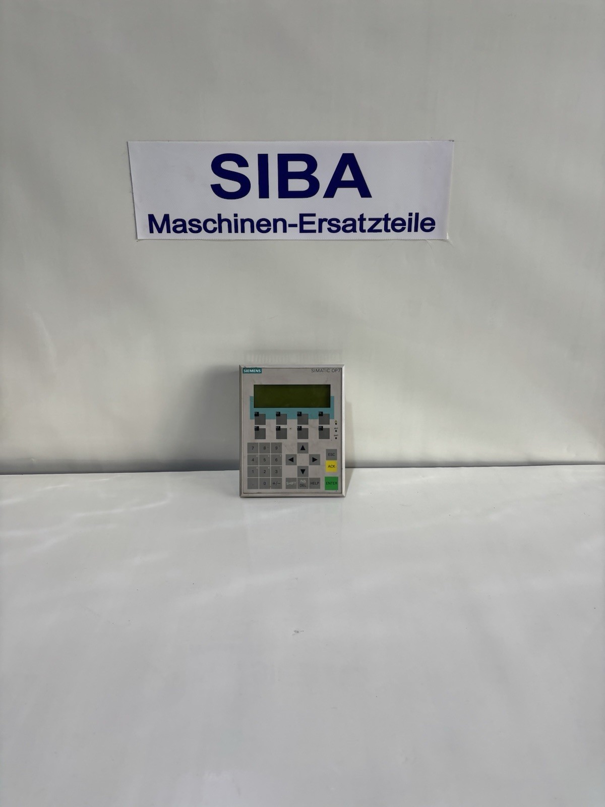 Siemens Operator Panel 6AV3 607-1JC20-0AX1 Simatic OP7 7-DP