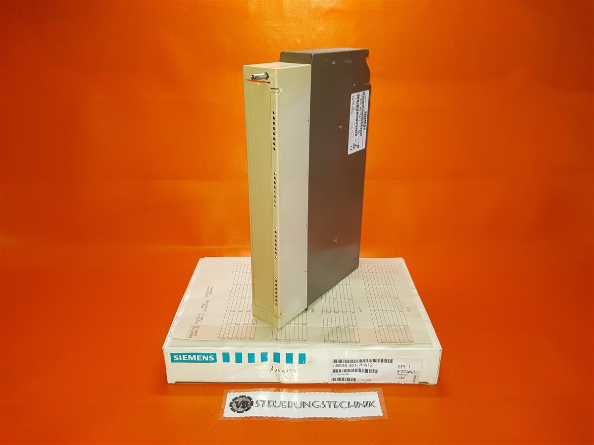 Siemens Digital Output Module 6ES5 451-7LA12 / *E-Stand: 02