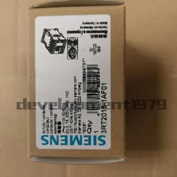 One NEW IN BOX Siemens contactor 3RT2015-1AF01