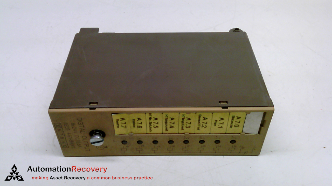 SIEMENS 6ES5 441-8MA11, DIGITAL OUTPUT MODULE, 8 POINT, 24VDC NON-ISOL #224992