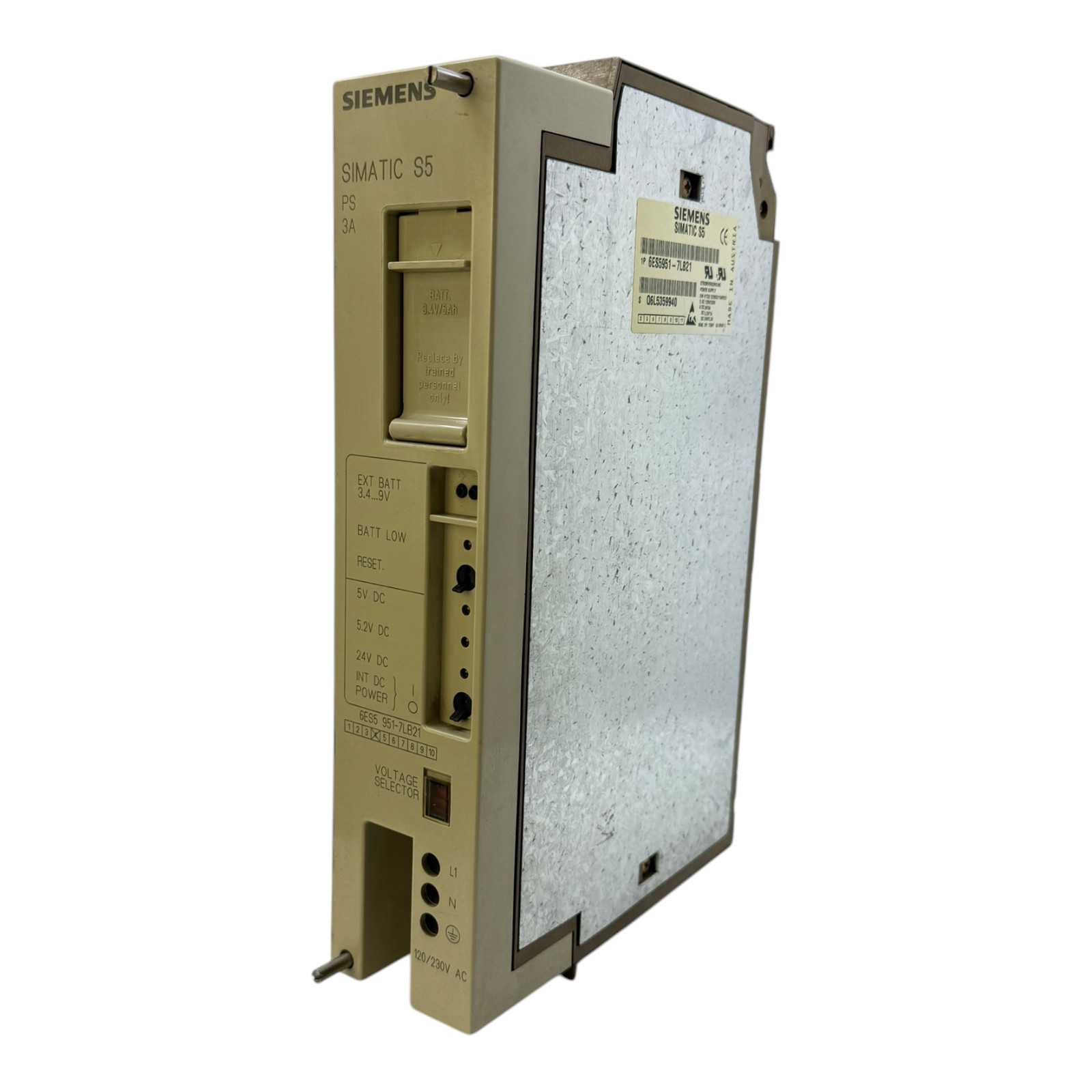 Siemens 6ES5951-7LB21 Power Supply - for Den Industrialist Insert Supply