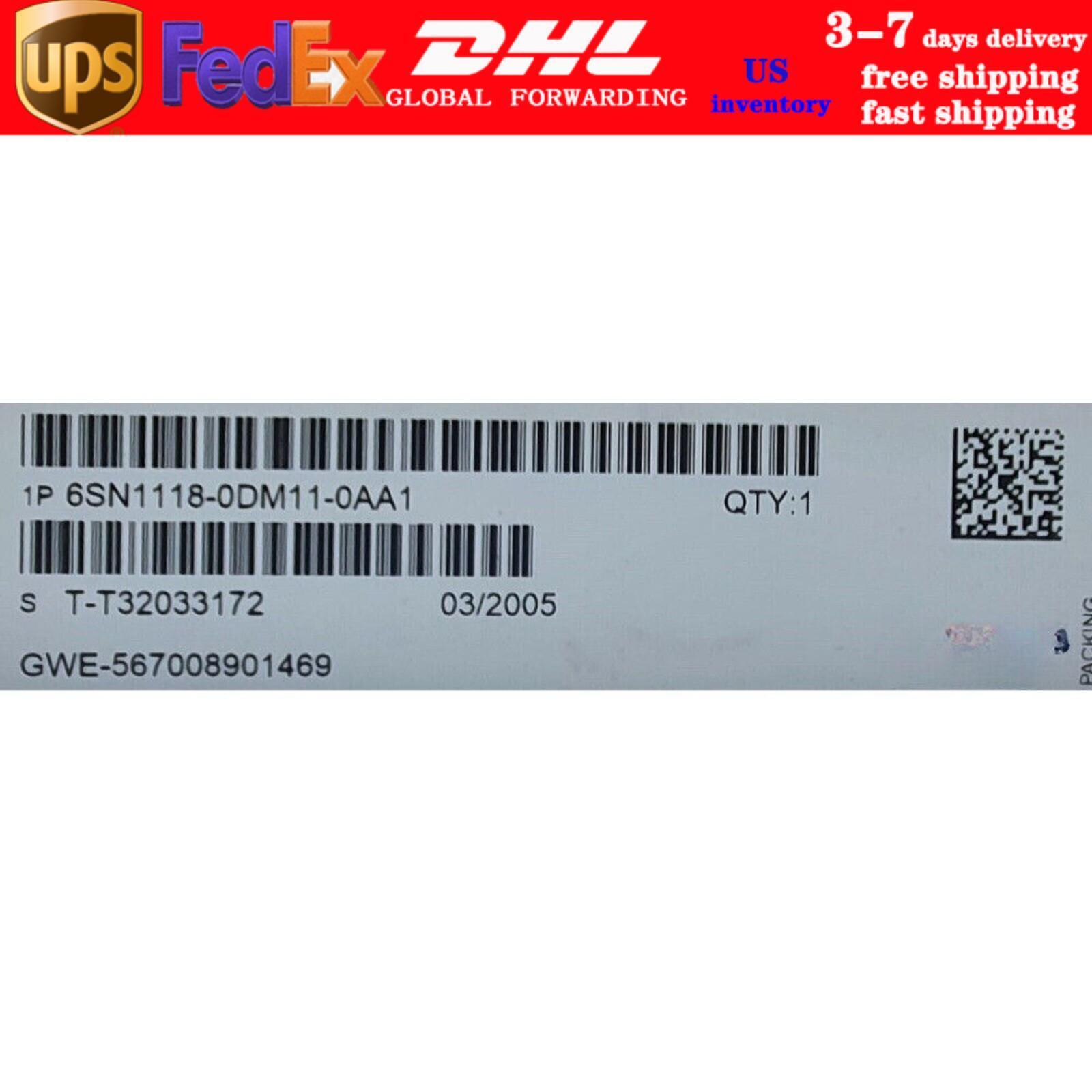 New Siemens 6SN1118-0DM11-0AA1 SIMODRIVE 611-D PLUG-IN 6SN1 118-0DM11-0AA1