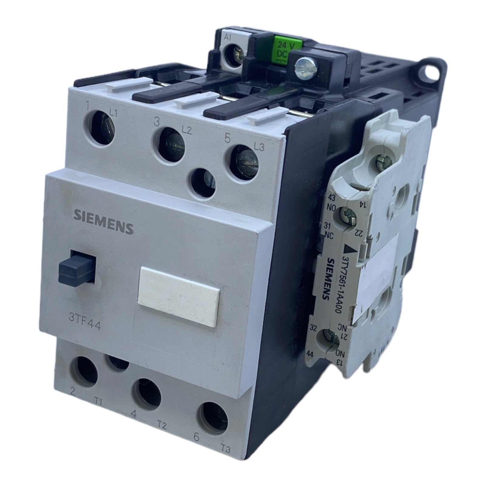 Siemens 3TF4422-0B Industrial Contactor 24V DC Siemens 3TF4422-0B