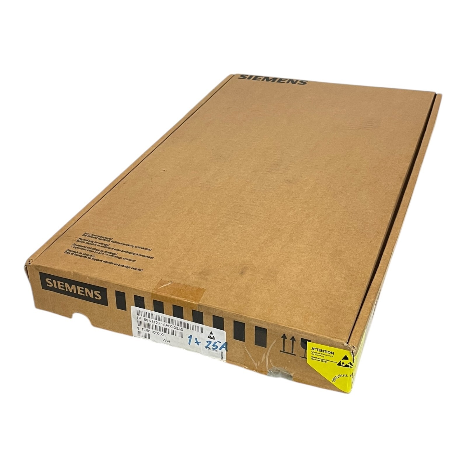 Siemens 6SN1123-1AA00-0BA0 Lt-Module Simodrive for Industrialist Insert