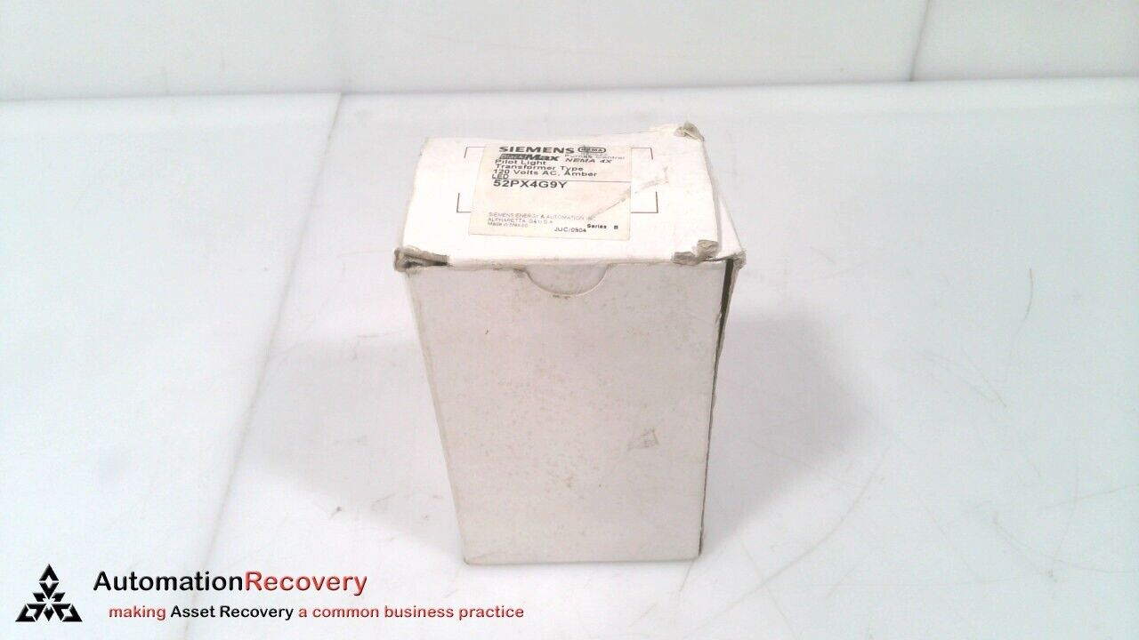 SIEMENS 52PX4G9Y, BLACKMAX 30 MM AMBER PILOT LIGHT PUSH BUTTON, NEW #318775