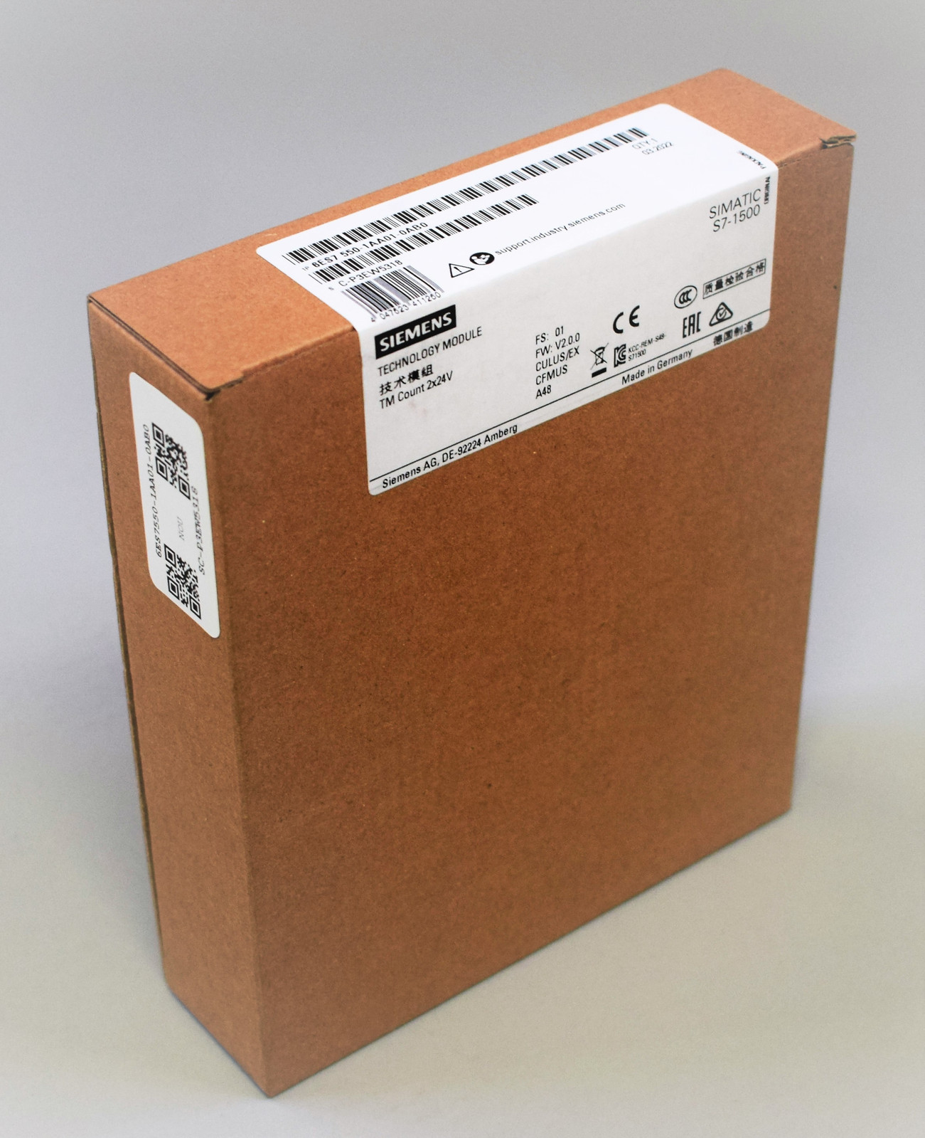 New Siemens 6ES7550-1AA01-0AB0 [24 Months Warranty]