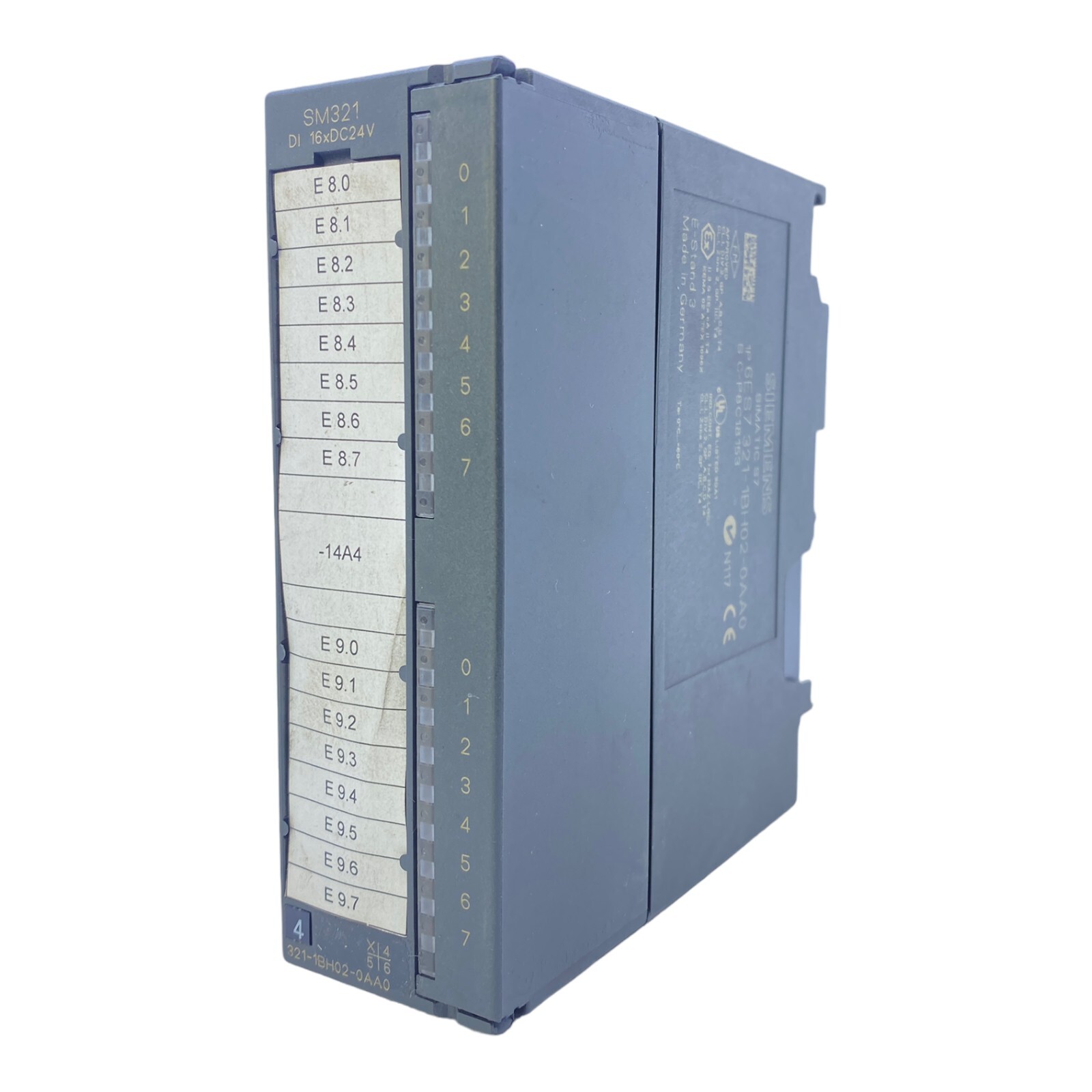 Siemens 6ES7321-1BH02-0AA0 Digital Input IP20 24V DC SIMATIC S7-300